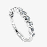 "Veya" 0.32 Carat Diamond Half Eternity Ring ET103