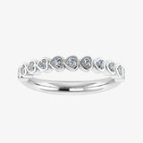 "Veya" 0.32 Carat Diamond Half Eternity Ring ET103