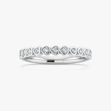 "Veya" 0.32 Carat Diamond Half Eternity Ring ET103