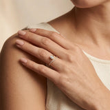 "Windsor" 1.51 Carat Oval Cut Diamond Shoulder Matching Set Engagement Ring DSOC13