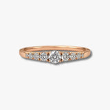"Yen" Round Cut 1.2 carat Eternity Platinum Ring