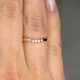 "Zelvyn" 0.1 Carat Lab Grown Diamond Half Eternity Ring HLR468 HEERA DIAMONDS