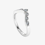 "Zephira" Round Cut 0.1 Carat Diamond Eternity Ring ET82