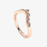"Zephira" Round Cut 0.1 Carat Diamond Eternity Ring ET82