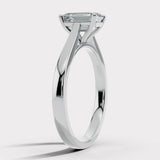 "Zola" 1 Carat Solitaire Emerald Cut Diamond Engagement Ring SSEC08