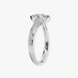 "Zora" 1 Carat Marquise Cut Diamond Grain Set Diamond Engagement Ring DSMC03
