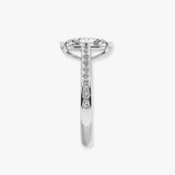 "Zora" 1 Carat Marquise Cut Diamond Grain Set Diamond Engagement Ring DSMC03