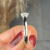 "Zorella" 0.55 Carat Round Cut Natural Diamond Solitaire Engagement Ring MDC991