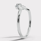 "Zyna" Centre Dip 0.20ct Diamond Eternity Ring ET12