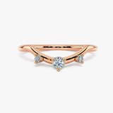 "Zyna" Centre Dip 0.20ct Diamond Eternity Ring ET12