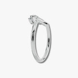 "Zyna" Centre Dip 0.20ct Diamond Eternity Ring ET12