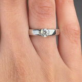 "Zyrella" 0.40 Carat Round Cut Natural Diamond Solitaire Engagement Ring MDR3718