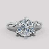 "Lula" 1 carat Round Brilliant Solitaire Diamond Engagement Ring SSRB40