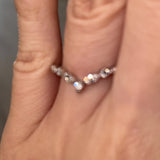 "Sydney" Dainty Shaped 0.50ct Diamonds Eternity Ring ET24