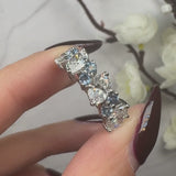 "Zizy" 2 Carat Yellow Gold Eternity Ring