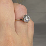 "Venoya" 2 Carat Round Cut Solitaire Lab Grown Diamond Engagement Ring HLR494
