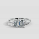 "Mirabel" 1 carat Round Brilliant Solitaire Diamond Engagement Ring SSRB42