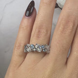 "Zizy" 2 Carat Yellow Gold Eternity Ring