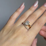 "Windsor" 1.51 Carat Oval Cut Diamond Shoulder Matching Set Engagement Ring DSOC13