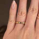 2.5mm Band Flat Court Wedding Ring