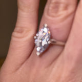 "Eden" Solitaire Marquise Cut Diamond Engagement Ring SSMC04