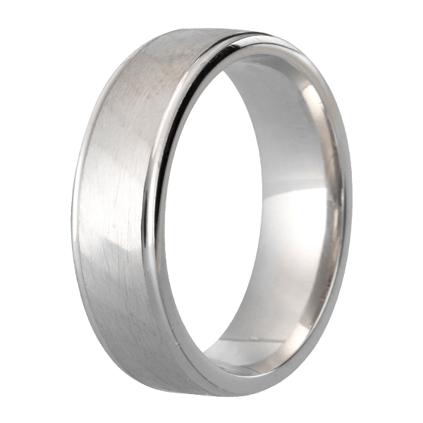 Traditional Court Mens Wedding band in a Comfort fit. - HEERA DIAMONDS