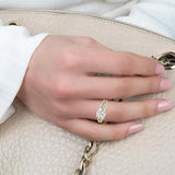 LUISA - Diamond Engagement Ring in Yellow Gold - HEERA DIAMONDS