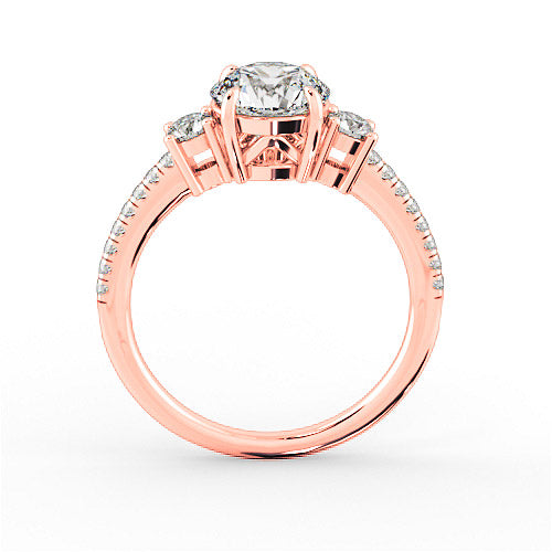 Riva Halo Engagement Ring - HEERA DIAMONDS