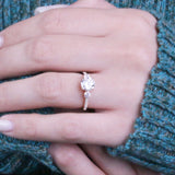 Riva Round Engagement Ring - HEERA DIAMONDS