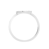 18ct White 0.14ct Diamond Heart Ring - HEERA DIAMONDS