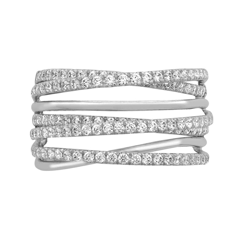 18ct White 1.10ct Diamond Ring - HEERA DIAMONDS