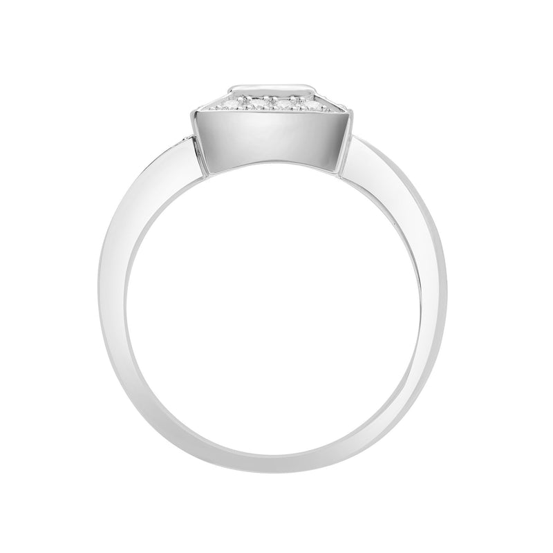 18ct White Gold Diamond Ring - HEERA DIAMONDS