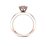 Alora Marquise Cut Solitaire Engagement Ring in Rose Gold - HEERA DIAMONDS