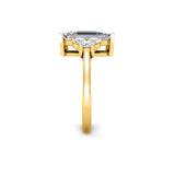 The Treasure Trilogy Engagement Ring in Yellow Gold - HEERA DIAMONDS