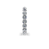 The Classic Microset Diamond Full Eternity Ring - HEERA DIAMONDS