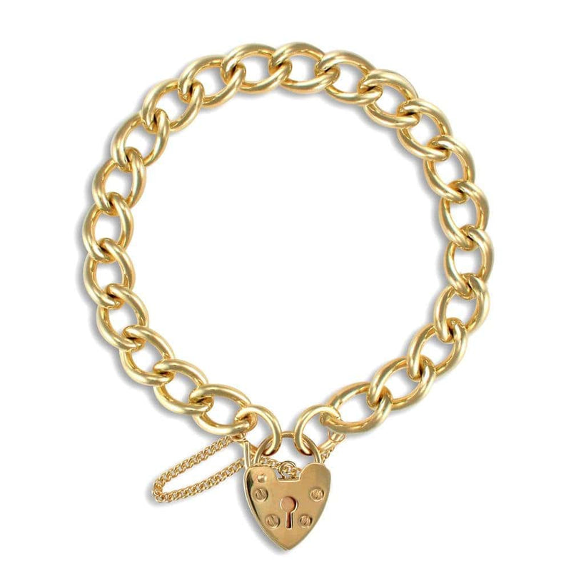 9ct Yellow Gold Charm Bracelet - HEERA DIAMONDS