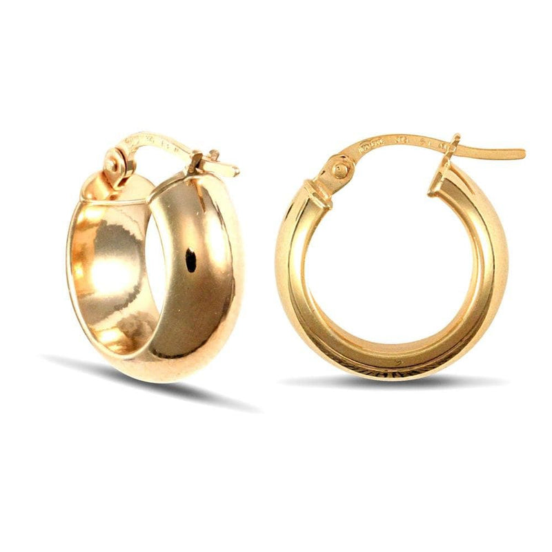9ct Yellow Gold Style Earrings - HEERA DIAMONDS