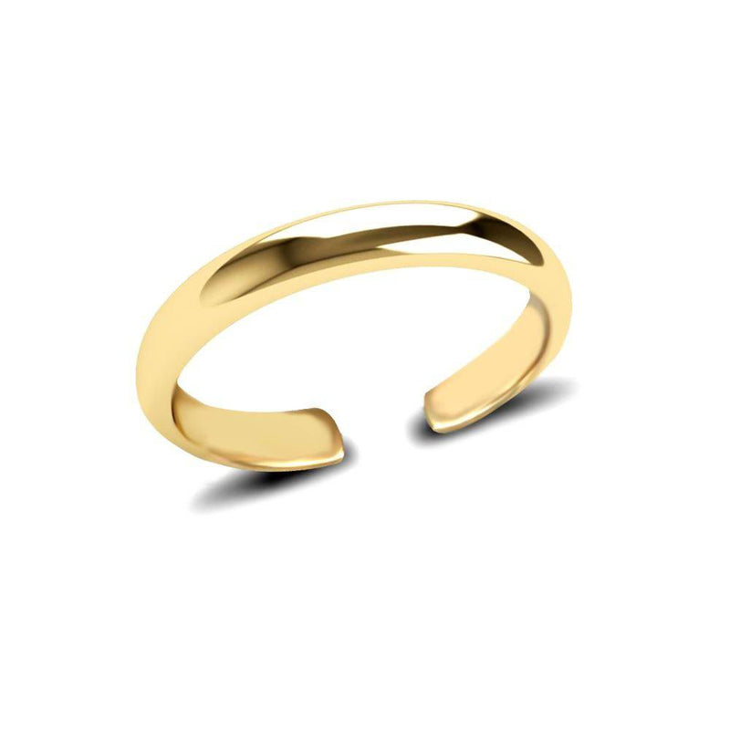 9ct Yellow Gold Toe Ring - HEERA DIAMONDS