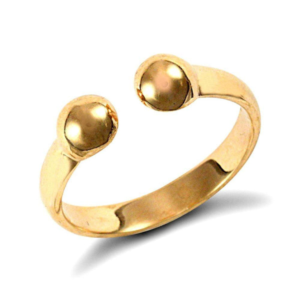 9ct Yellow Gold Torque Ring - HEERA DIAMONDS