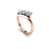 CARA - Round Brilliant Diamond Solitaire Engagement Ring in Rose Gold - HEERA DIAMONDS