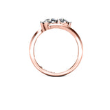 CARA - Round Brilliant Diamond Solitaire Engagement Ring in Rose Gold - HEERA DIAMONDS