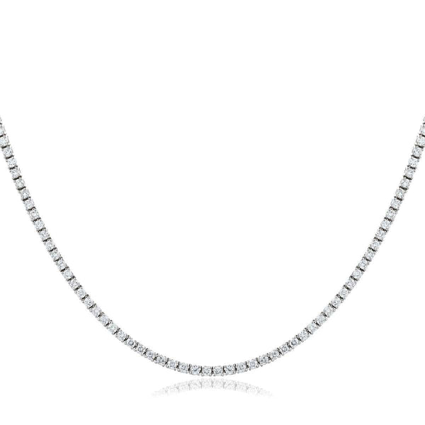 Half Set Diamond Necklace - HEERA DIAMONDS