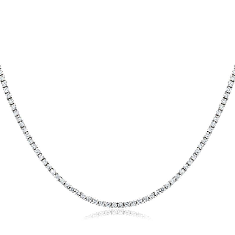Half Set Diamond Necklace - HEERA DIAMONDS