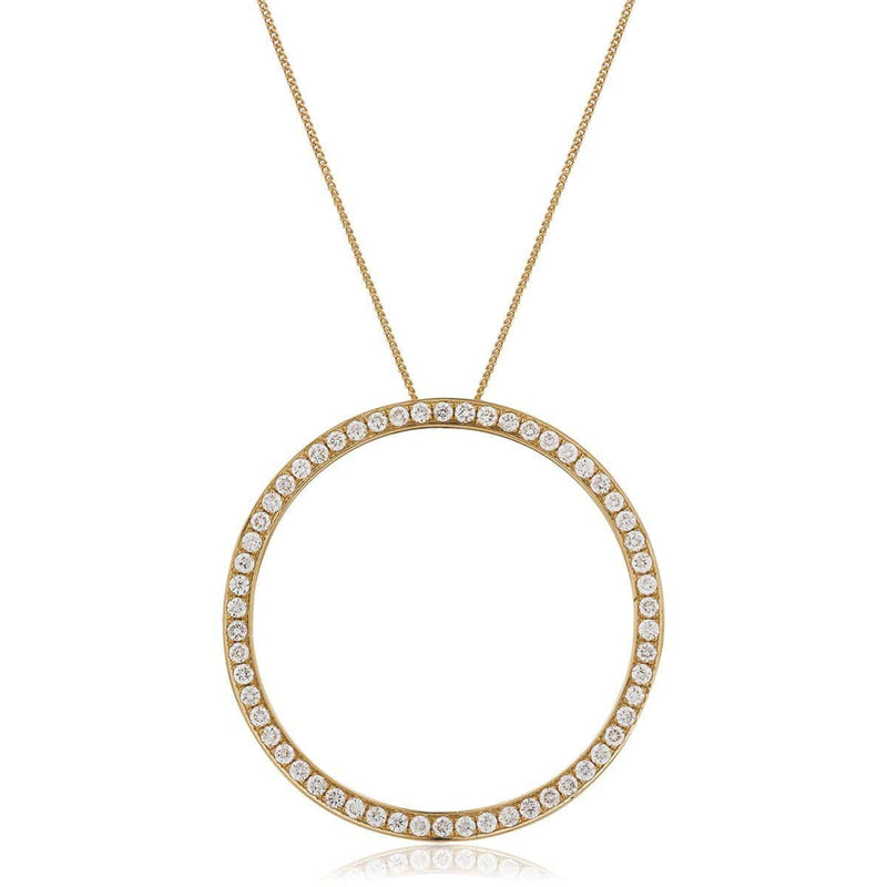 DIAMOND CIRCLE OF LIFE PENDANT - HEERA DIAMONDS