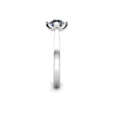 PETRA - Round Brilliant Solitaire Engagement Ring in Platinum - HEERA DIAMONDS